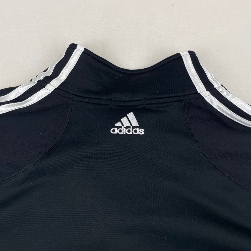 Adidas Climalite Top Ten Basketball Track Jacket Mens 2XL Black Gold Full Zip - Picture 10 of 11